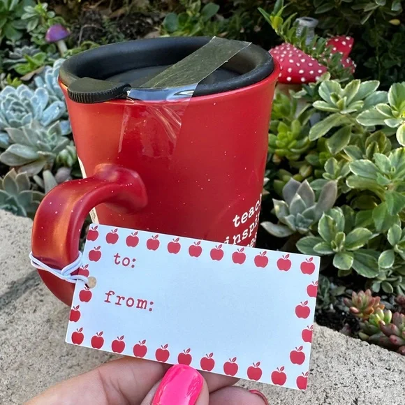 Teacher appreciation Christmas Holiday gift mug counselor school kids - Picture 5 of 7